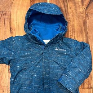 Columbia Boys Bugaboo II Winter Interchange Waterproof Jacket XXS 4/5